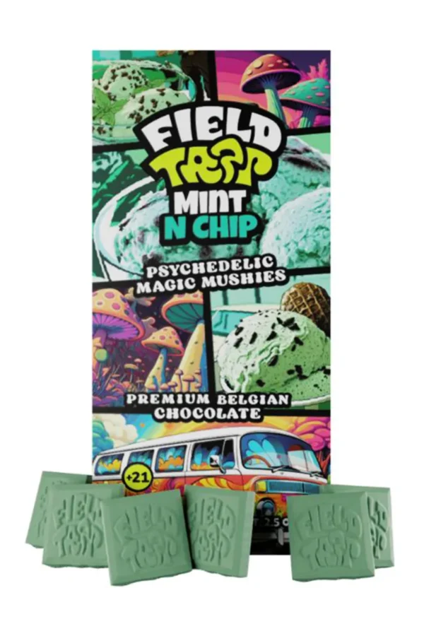 Mint N Chip Field Trip Magic Mushies Premium Belgian Chocolate
