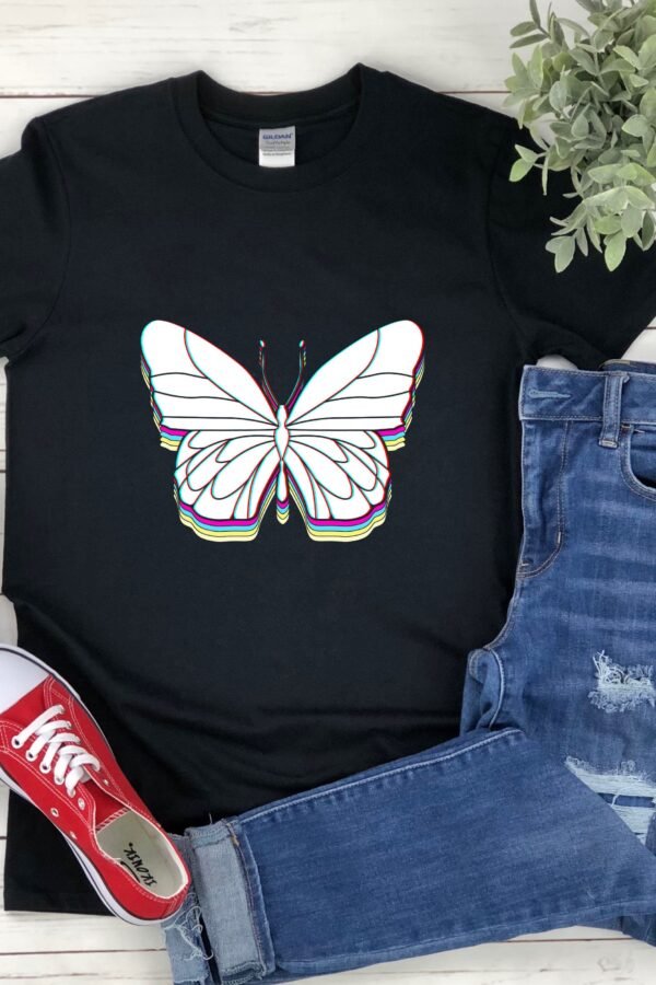 Monarch Butterfly Shirt, Entomologist Colorful Butterfly, Entomology Tshirt For Girls, Garden Shirt