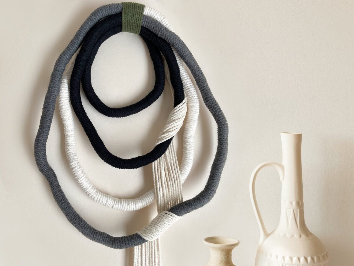 Monochrome Wrapped Wall Art