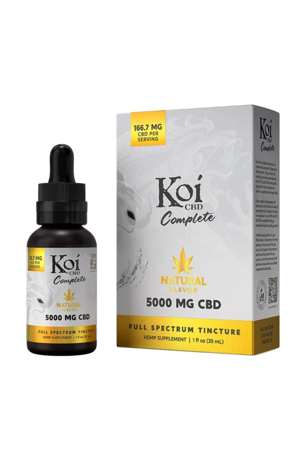 Natural Koi Complete Full Spectrum CBD Tincture 30ml