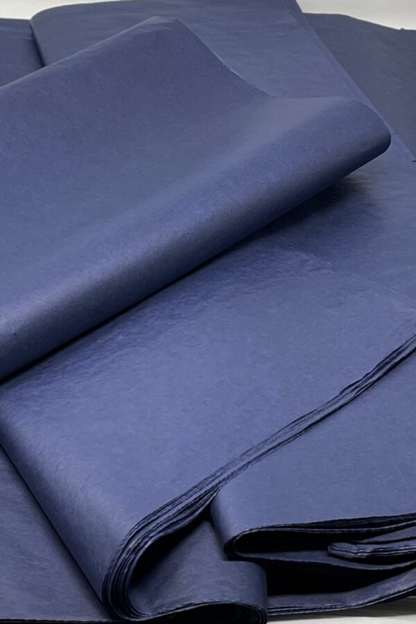 Navy Blue Tissue Paper 10-20 Sheets 20" X 30" Matte Premium Midnight Dark Gift Wrap Pom Eco-Friendly