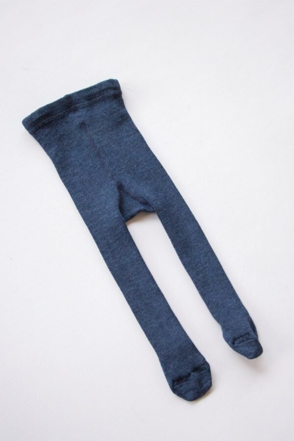 Navy Merino Wool Baby Tights/Merino Pantyhose