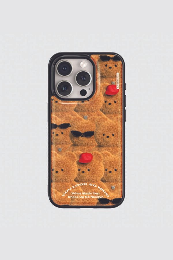 Nice gummy pattern [Epoxy bumper case]