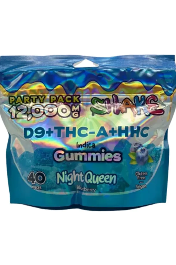 Night Queen Shake Party Pack Gummies 12000MG