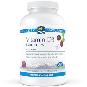Nordic Naturals - Vitamin D3 120 Gummies