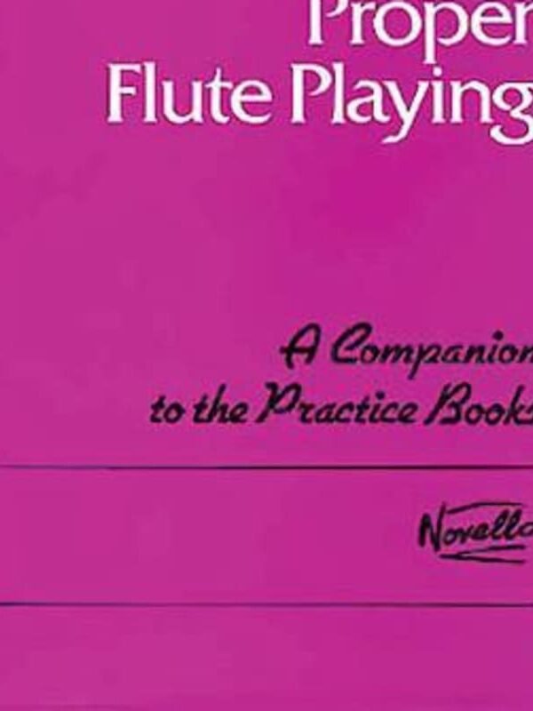 Novello Proper Flute Playing