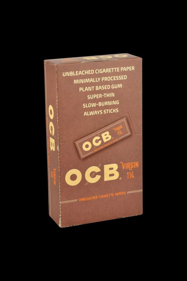 OCB Virgin 1 1/4"" Rolling Papers - 24 Pack