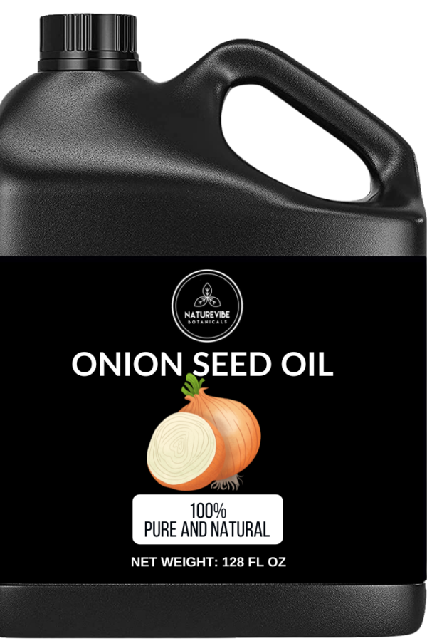 Onion Oil | Cold Pressed 100% Pure and Natural | Hair Growth Oil | Moisturizing Oil for Hair Nails Scalp with Vitamin A