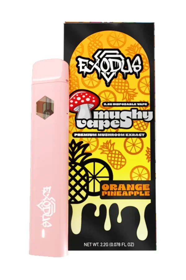 Orange Pineapple Exodus Mushy Disposable Vape 2.2G