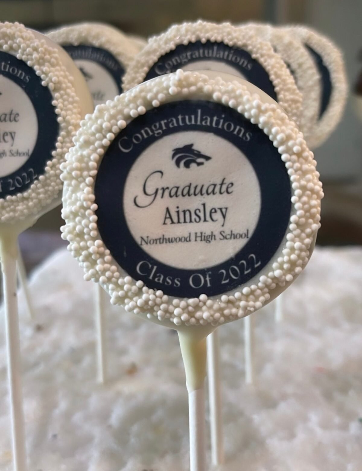Oreos Custom Image Chocolate Dipped Oreos Graduation, Birthday