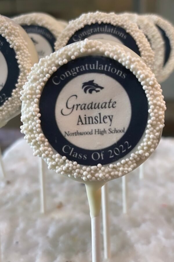 Oreos Custom Image Chocolate Dipped Oreos Graduation, Birthday