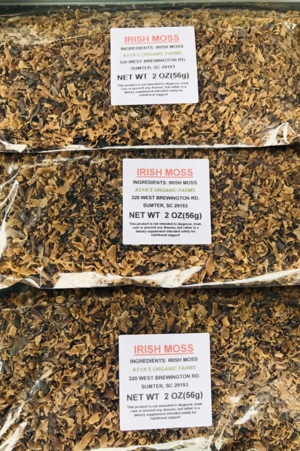 Organic Irish Moss/Sea Moss 4Oz