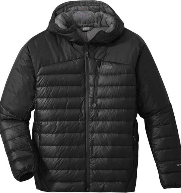 Outdoor Research Helium Down Hoodie - Men's, Black, Extra Large, 2775720001009