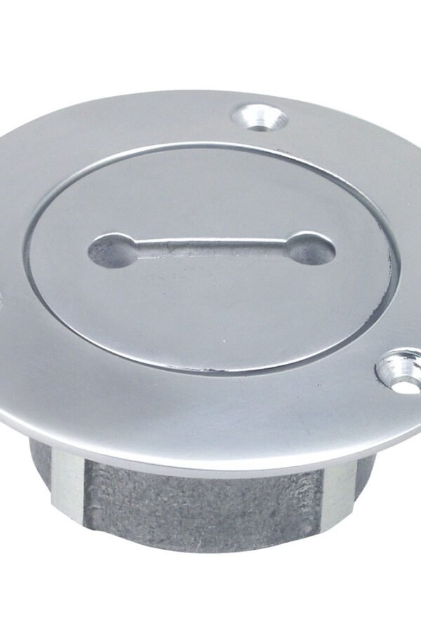 PERKO 0528006CHR 1 INCH CHROME UNMARKED PIPE DECK PLATE