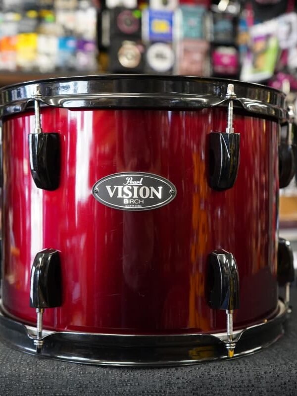Pearl Vision Series 12" Birch Tom Wine Red Wrap
