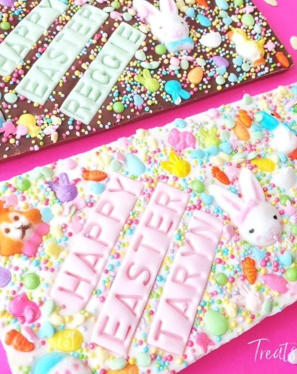 Personalized Easter Chocolate Bar Custom Gift