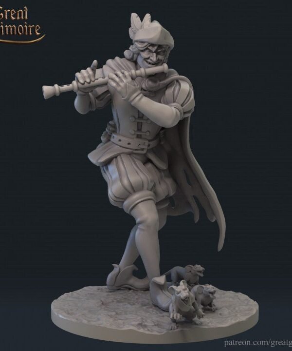 Pied Piper From "Grimm Tales" By Great Grimoire Miniatures Rpg