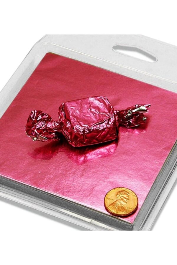 Pink Chocolate Wrappers | Candy - Foil Square 3In. X 125 Pieces/Pkg. | Pm849903134