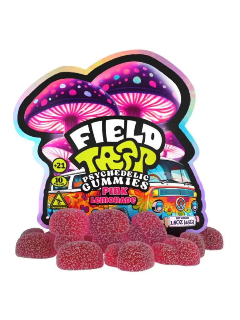 Pink Lemonade Field Trip Psychedelic Mushroom Gummies
