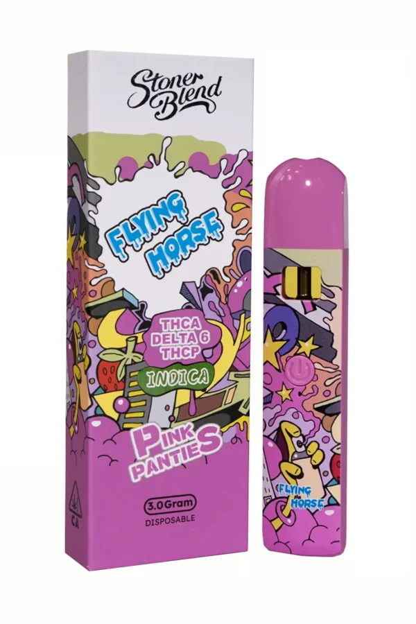 Pink Panties Flying Horse Stoner Blend Disposable 3G