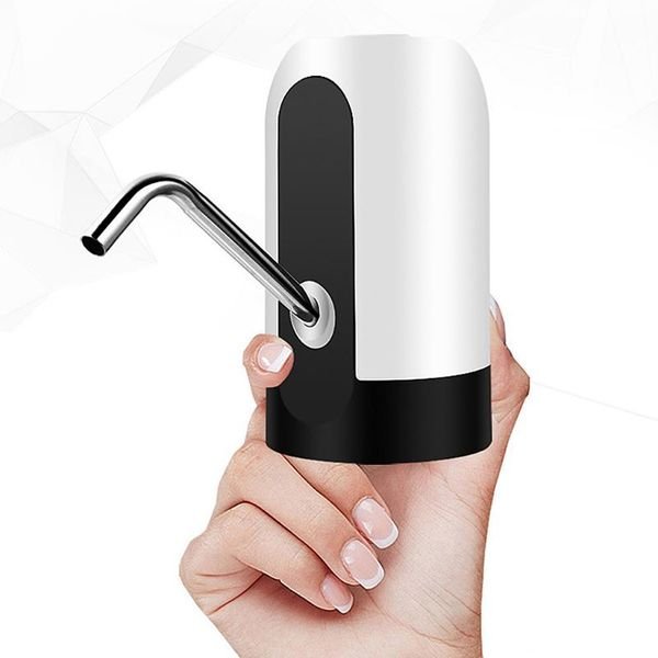 Portable Car Pressure Pump Wireless Electric Water Drinking Bottles Dispenser Usb Chargeable No Hub Safe Home Bedroom