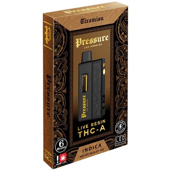 Pressure Live Resin THC-A Disposable 6 Grams