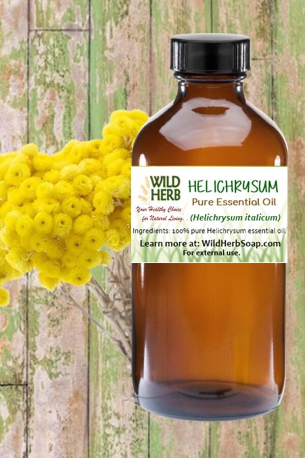 Pure Helichrysum Italica Certified Organic Distiller Direct Natural Undiluted Essential Oil Aromatherapy Therapeutic Uses Topical Ointments