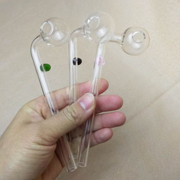 Pyrex Glass Oil Burner Pipe glass tube smoking pipes tobcco herb glass oil nails Water Hand Pipes Smoking Accessories