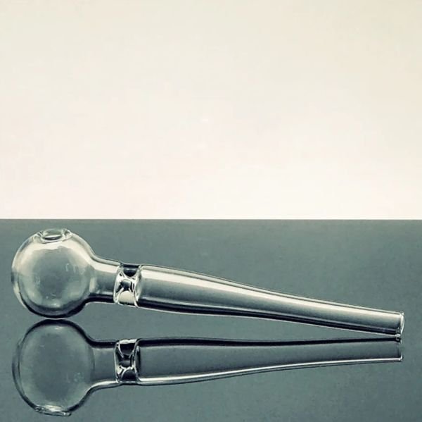 Pyrex Glass oil burner pipe big clear glass tube water pipe bong for smoking