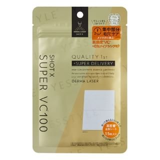 Quality First - Derma Laser Shot X Super VC100 Essence Sheet 15 pcs