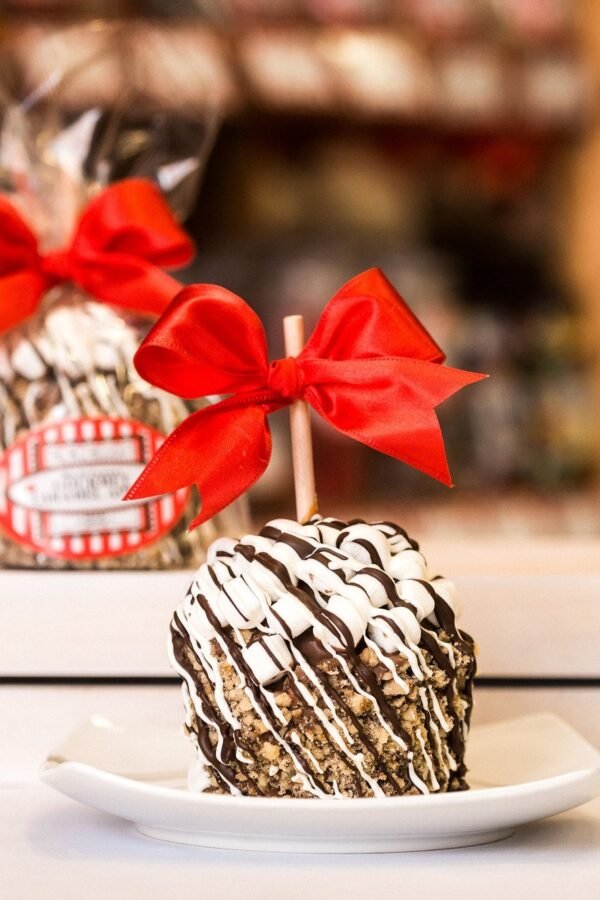 Rocky Road Caramel Apple