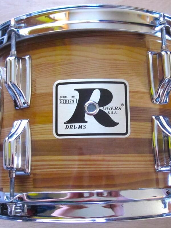 Rogers 12" x 8" Rogers Tom - Vintage 1970s Butcher Block Wrap