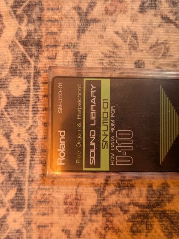 Roland Roland SN-U110-01 Pipe Organ & Harpsichord Sound Li...