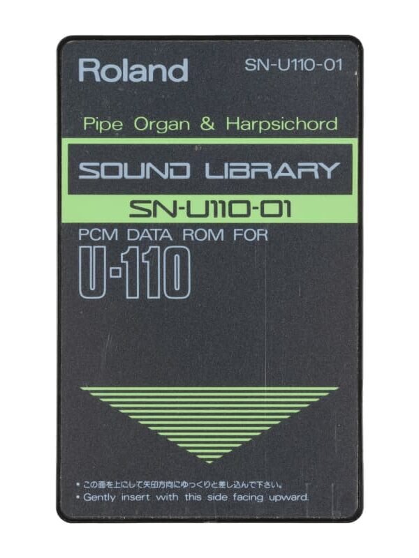 Roland SN-U110-01 Pipe Organ + Harpsichord Sound Library