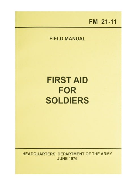 Rothco First Aid for Soldiers FM-21 Manual, 14003
