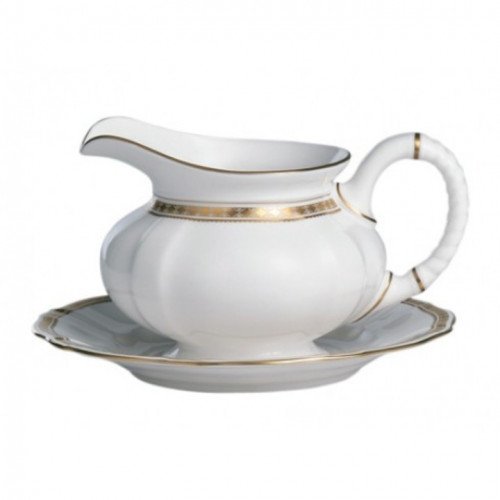 Royal Crown Derby Carlton Gold Sauce Boat Stand