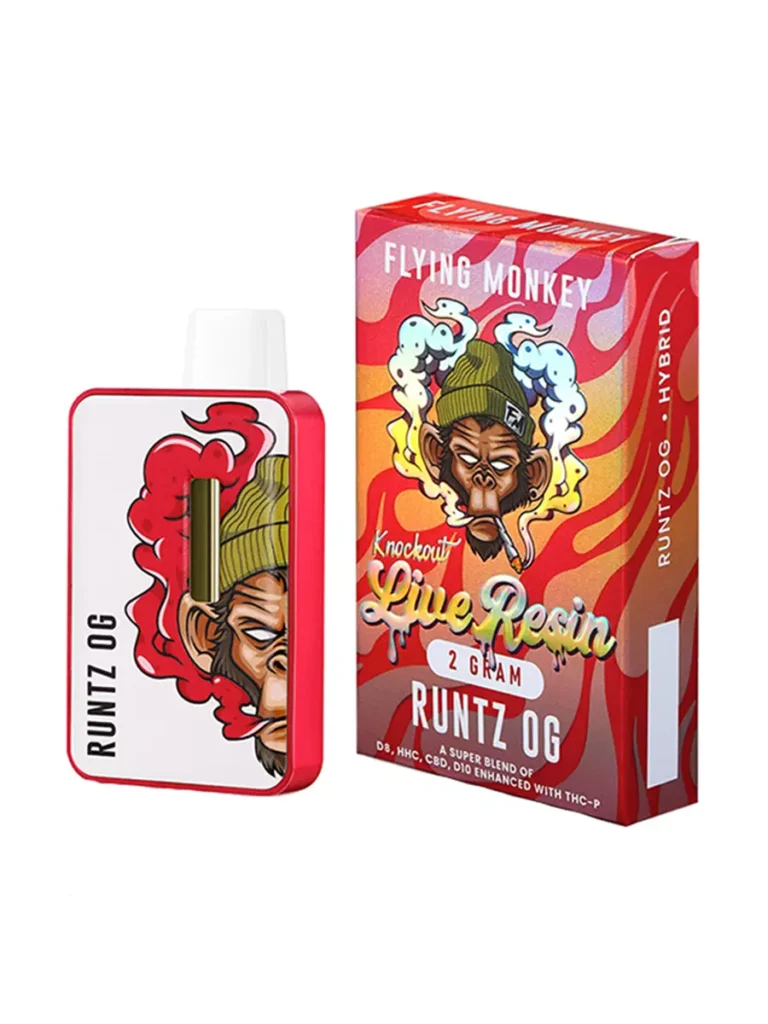 Runtz OG Flying Monkey Live Resin Knockout Blend Vape 2G