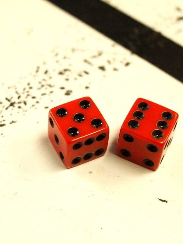 SGM Dice control knobs Red & Black