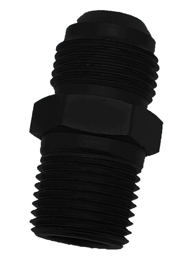SPEEDFX 560416BK 4an X1/8nptf Blk St Fl To Pipe Adp