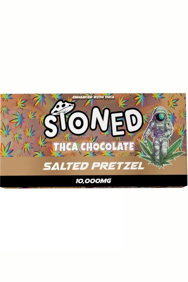 Salted Pretzel Stoned THCA Chocolates 10000MG