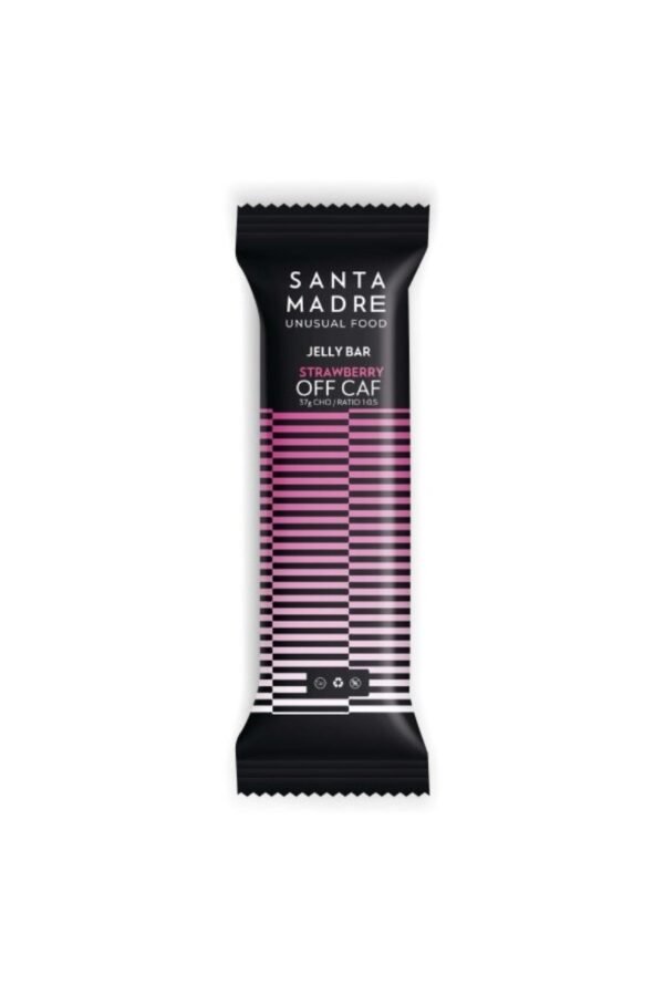 Santa Madre Strawberry flavoured gummy bar 45g