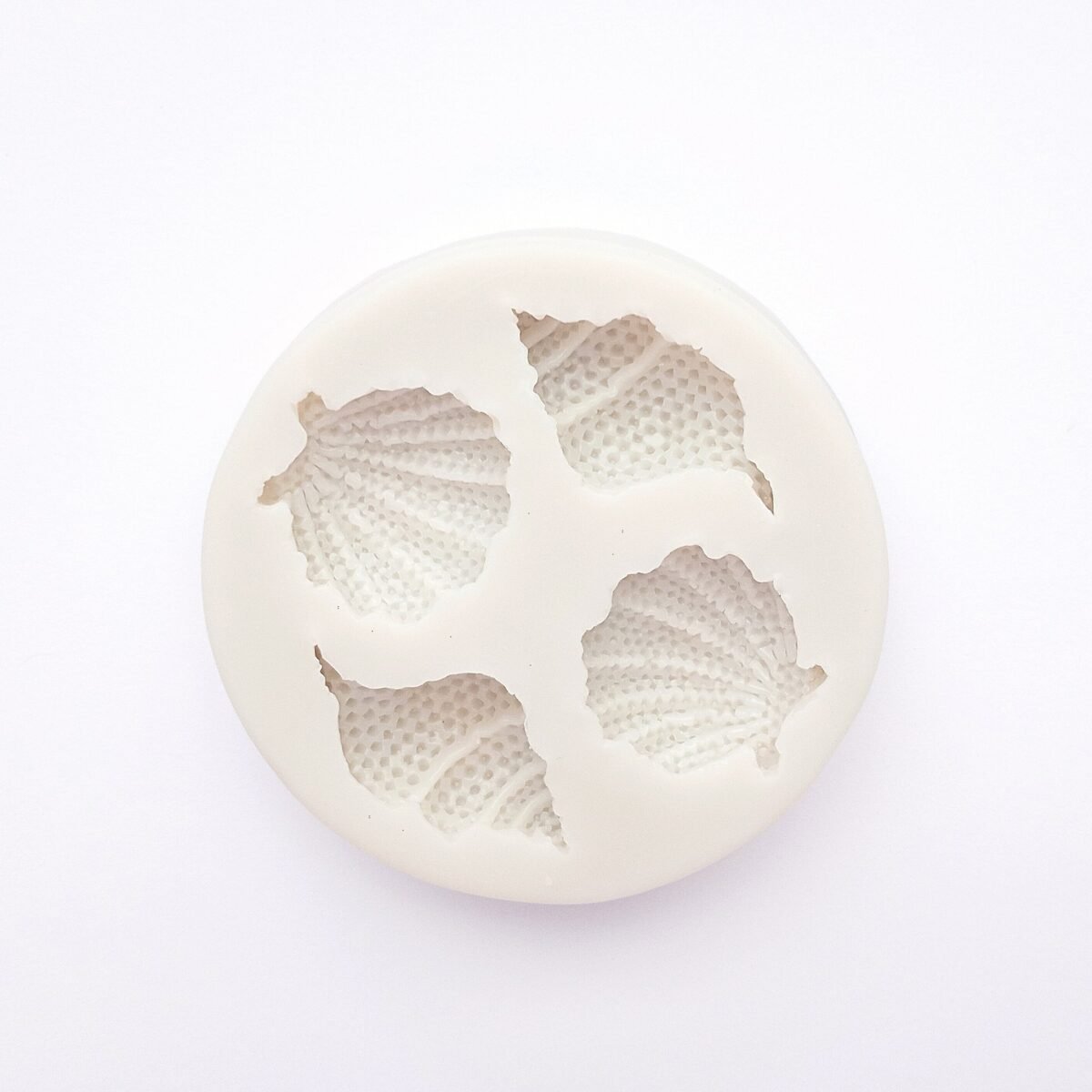 Sea Shells Mold, Beach Themed Mold, Ocean, Under The Sea Mini Chocolate Cupcake, Resin Polymer Clay Jewelry Mold