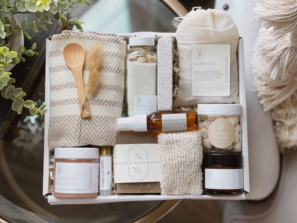 Self Care Spa Gift Box, Relaxation Set, You Got This Gift, Pampering Natural Set,, Personalized Gift