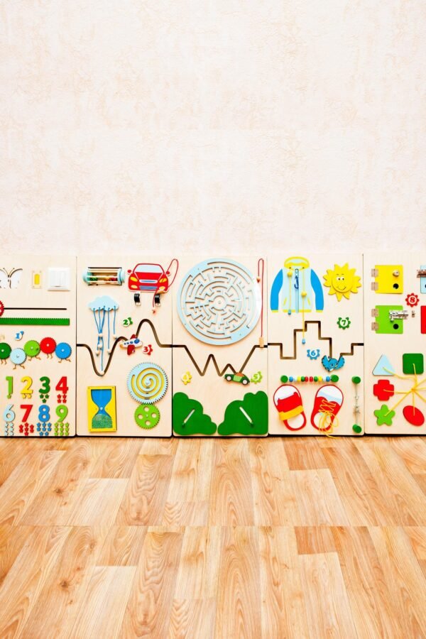 Sensory Wall Toy Montessori Activity Board For Toddlers