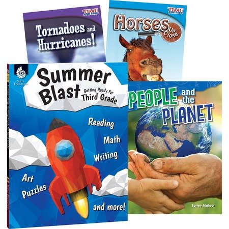 Shell Education Learn-At-Home Summer Science Set Printed Book by Wendy Conklin