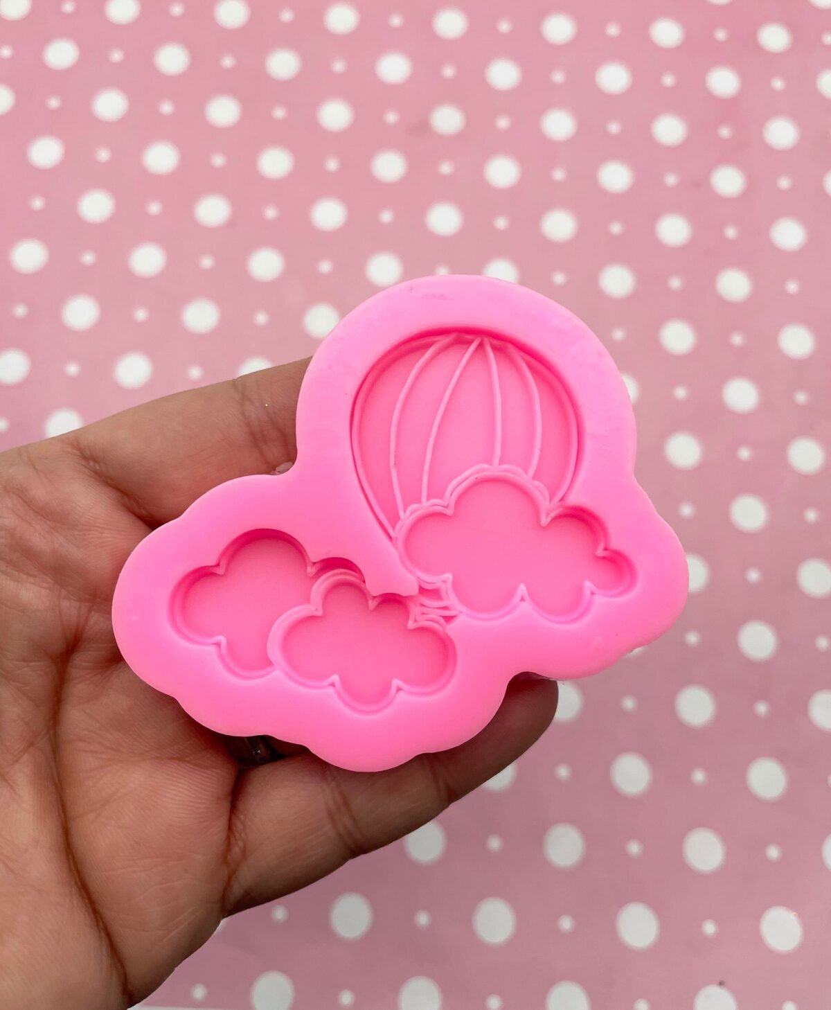 Silicone Balloon Mold Cloud, Diy Cabochon Charm Pendant Mould, Q67B