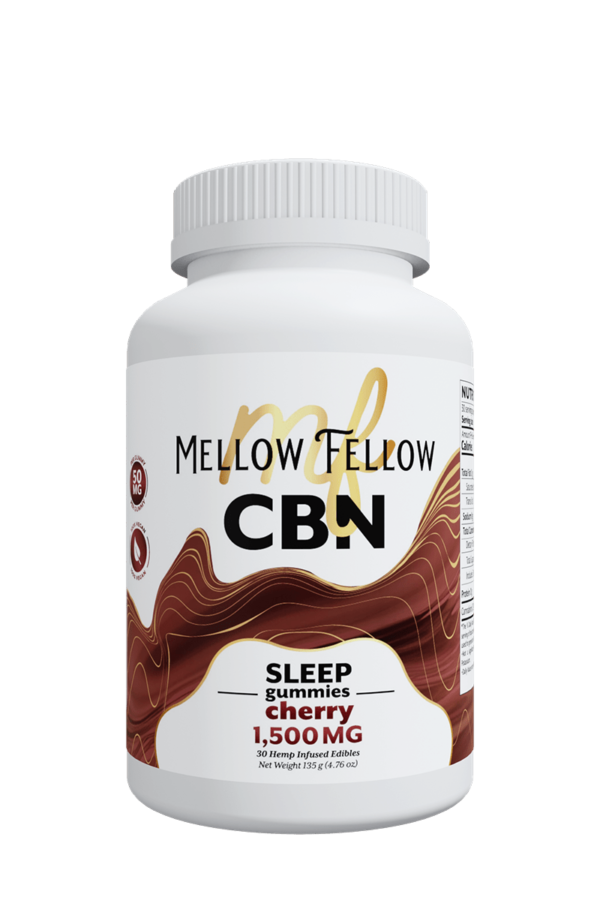 Sleep CBN Gummies - 1500mg - Cherry