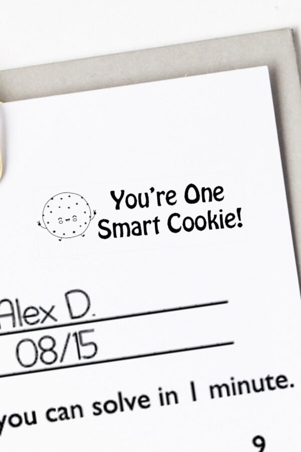 Smart Cookie Teacher Stamp Grading Papers Stamp