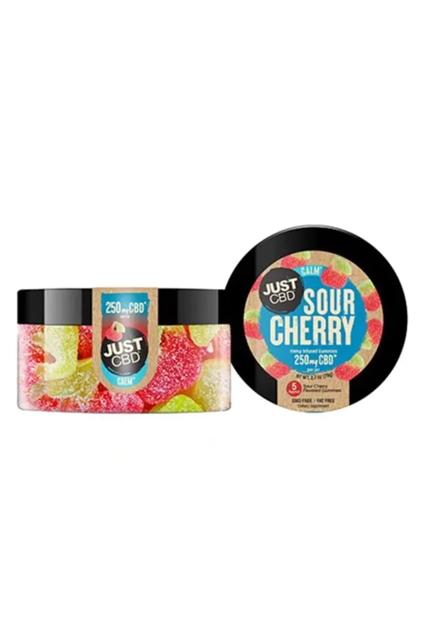 Sour Cherry Just CBD Calming Gummies 250mg