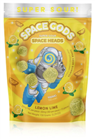 Space Gods - Space Heads Super Sour Gummies 900mg THC + CBD - Lemon Lime